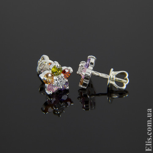 Серьги Малинка