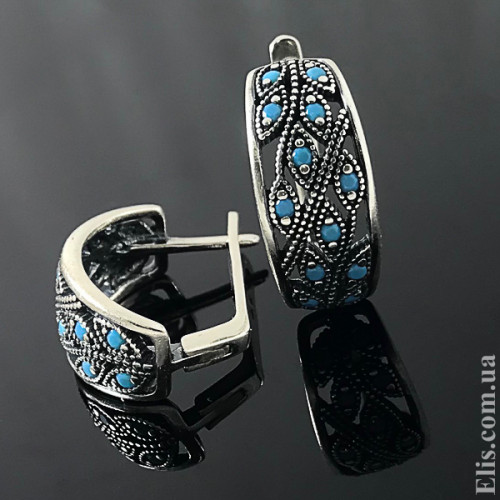 Серьги Веточка